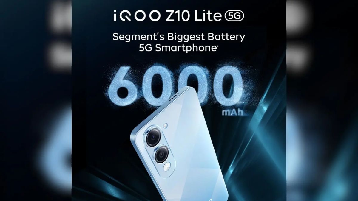 50MP कैमरा के साथ तगड़ी बैटरी वाला iQOO Z10 Lite 5G लॉन्च, जानें फोन की खासियतें और कीमत