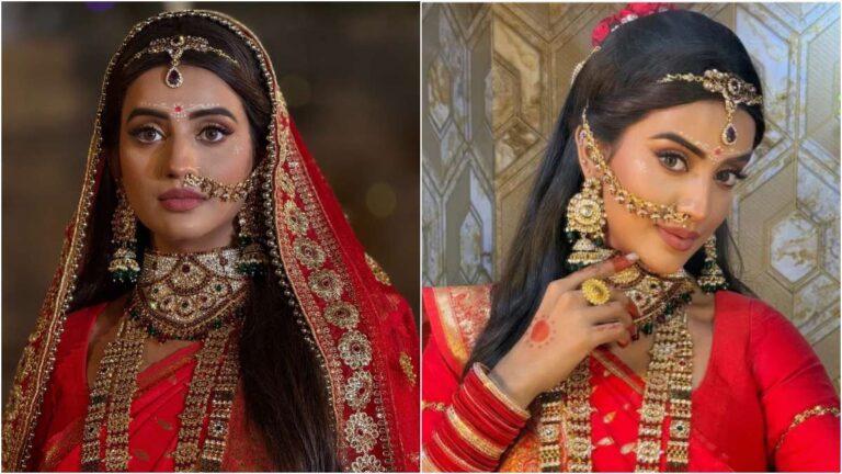 Akshara Singh बनीं दुल्हन! सोशल मीडिया पर वायरल हुआ लुक, फैंस ने की तारीफ