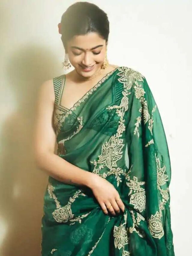 sawan green saree (8)