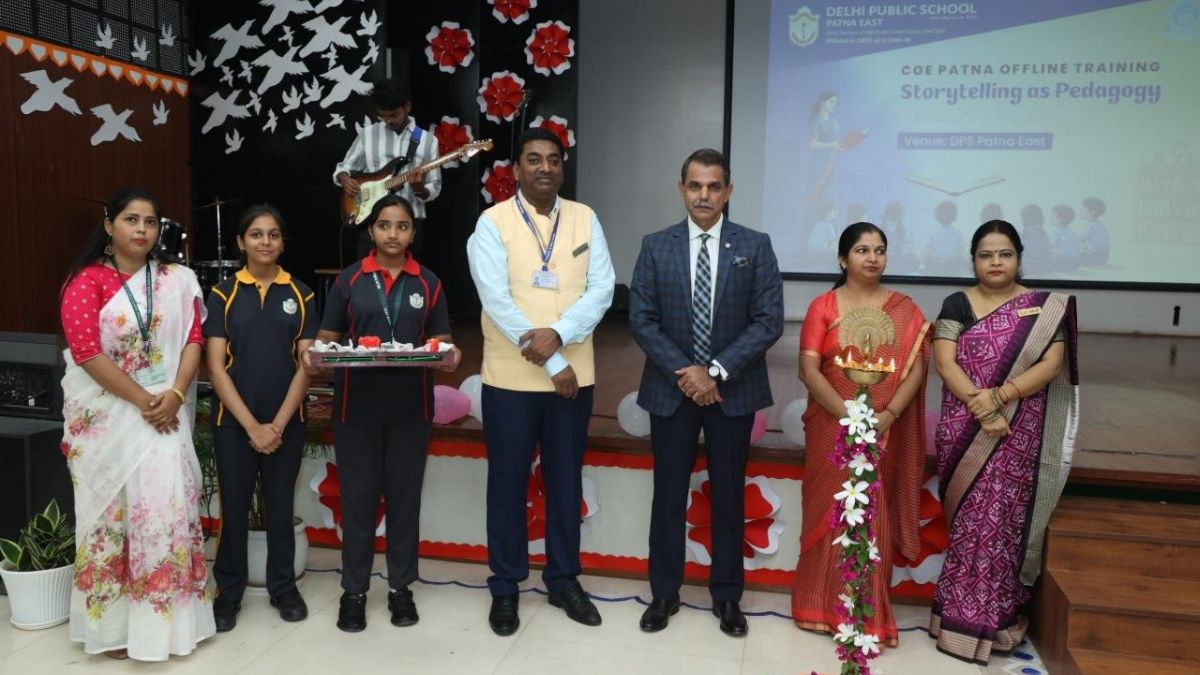 DPS Patna ईस्ट में शिक्षकों ने सीखी पढ़ाने की नई भाषा, अब क्लास में गूंजेंगी कहानियां