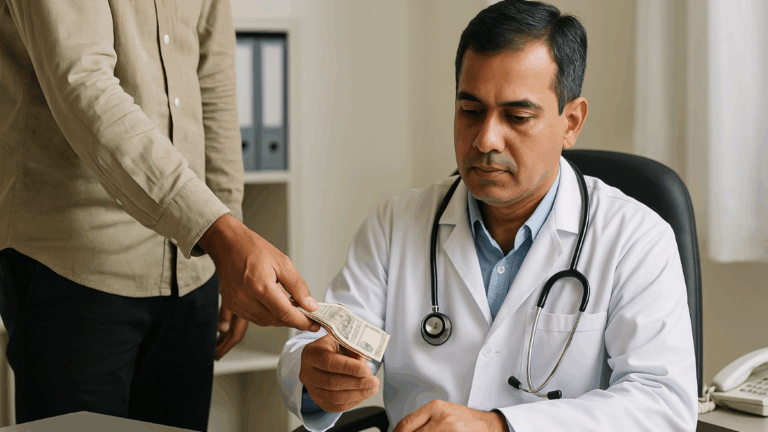 Hazaribagh Doctor Bribe