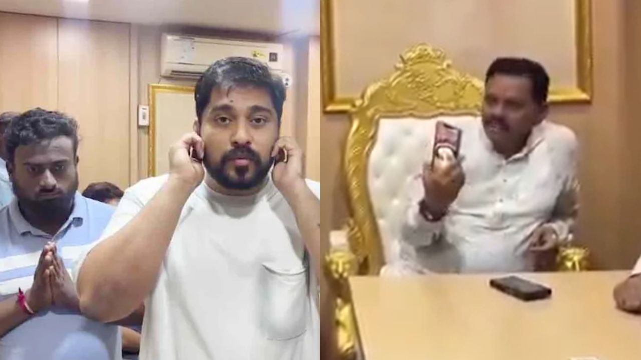 Marathi Language: ठाणे में मराठी को लेकर नया विवाद, उद्धव गुट ने दिखाई दबंगई- देखें VIDEO