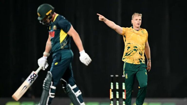 AUS vs SA: कॉर्बिन बॉश को महंगा पड़ा जश्न मनाना, आईसीसी ने दे दी बड़ी सजा