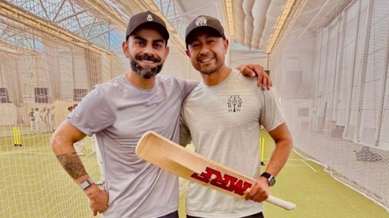 Virat Kohli के पोस्ट ने किया फैंस को हैरान, बल्ला थामे इस शख्स को कहा- शुक्रिया भाई, जानें कौन है ये दिग्गज